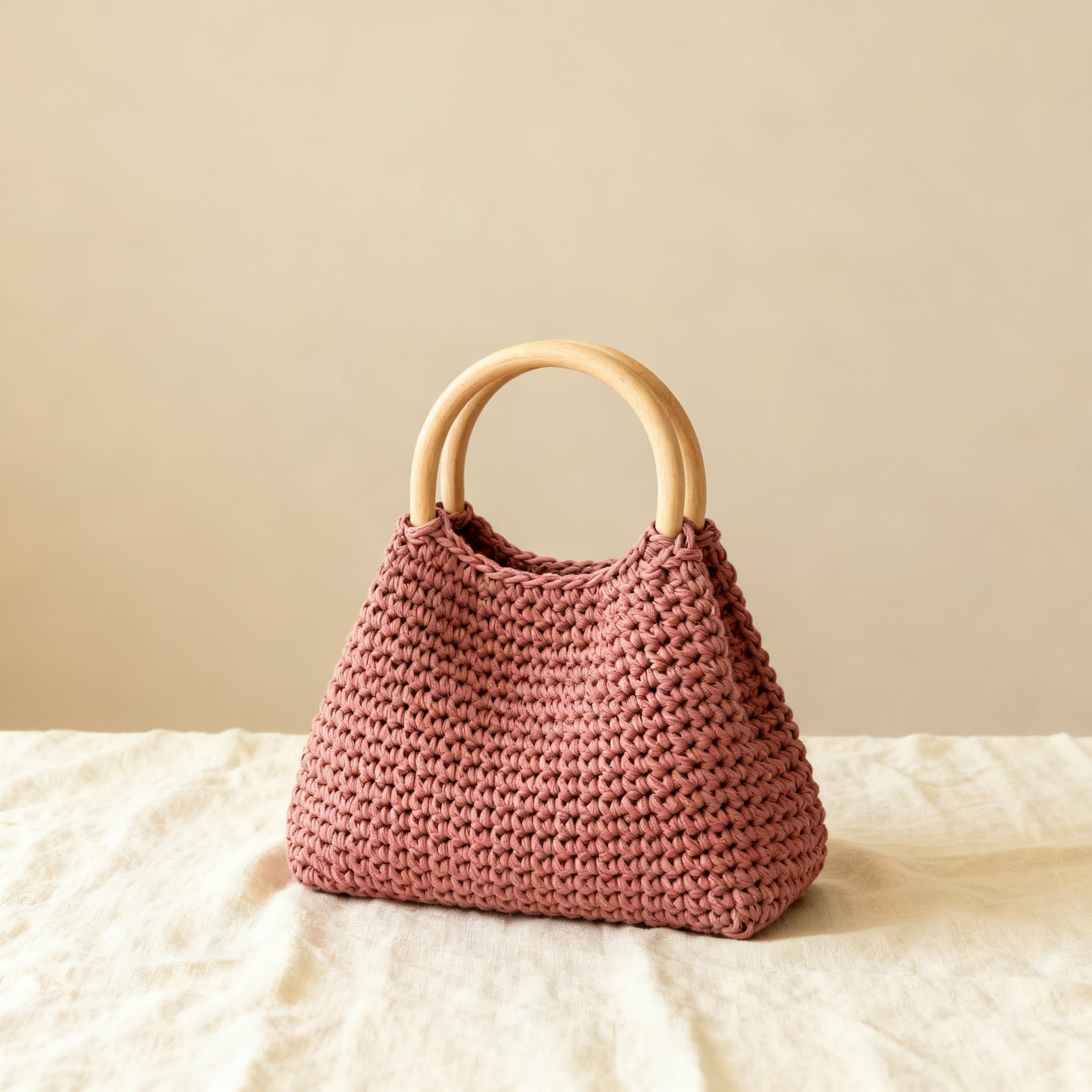 Bolsa Rosa Antiga